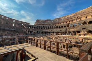 The Colosseum arena floor, by the Gladiators' Gate
